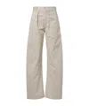 Agolde Sefton Pant In Neutral