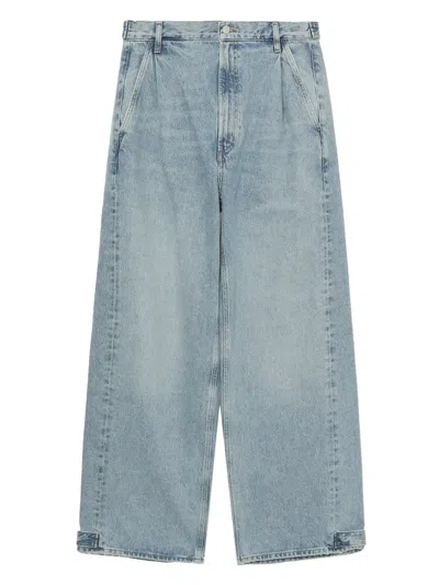 Agolde High-waisted Jeans In 蓝色