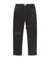 Agolde High-waisted Jeans In Black