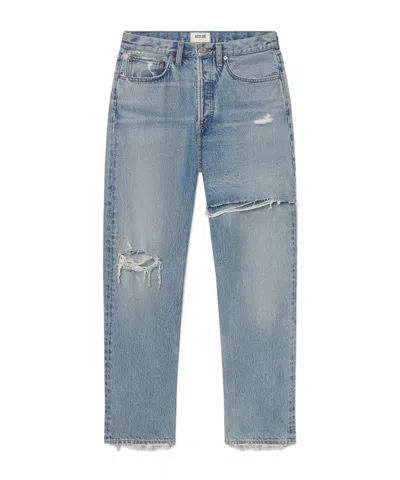 Agolde High-waisted Jeans In Blue