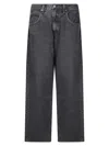 Agolde Fusion Jean In Division In Black