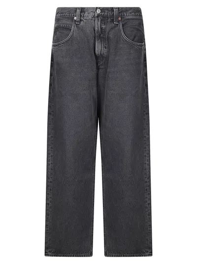 AGOLDE AGOLDE HIGH-WAISTED JEANS WITH FIVE POCKETS