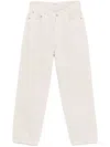 Agolde High-waisted Relaxed Straight-leg Jeans With Timeless Appeal In Neutrals