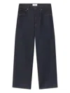 Agolde High-rise Straight-leg Jeans With Timeless Appeal In Blue