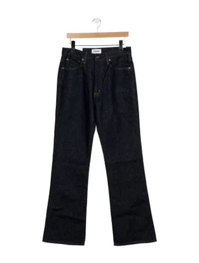 Pre-owned Agolde High-rise Flared Jeans In Blue
