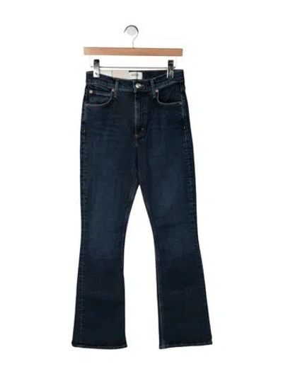Pre-owned Agolde High-rise Flared Jeans W/ Tags In Blue