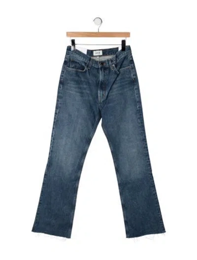 Pre-owned Agolde High-rise Flared Jeans W/ Tags In Blue