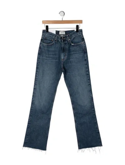Pre-owned Agolde High-rise Flared Jeans W/ Tags In Blue