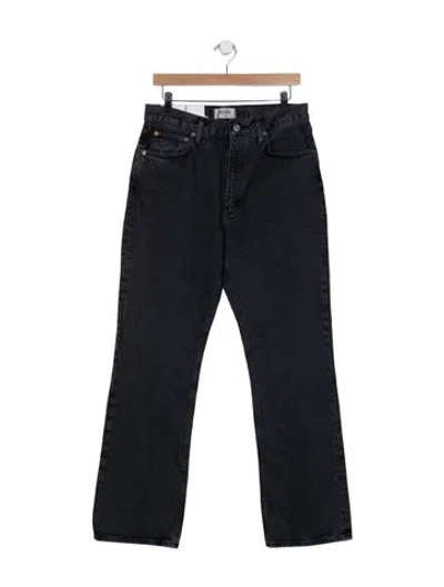 Pre-owned Agolde High-rise Flared Jeans W/ Tags In Gray