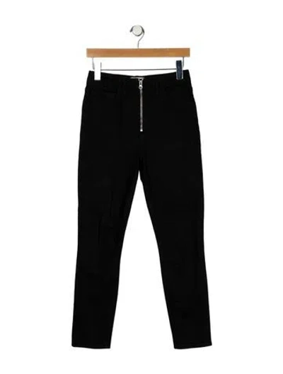 Pre-owned Agolde High-rise Skinny Leg Jeans In Black