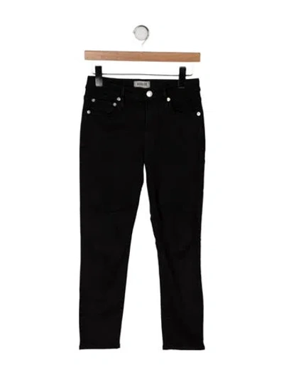Pre-owned Agolde High-rise Skinny Leg Jeans In Black