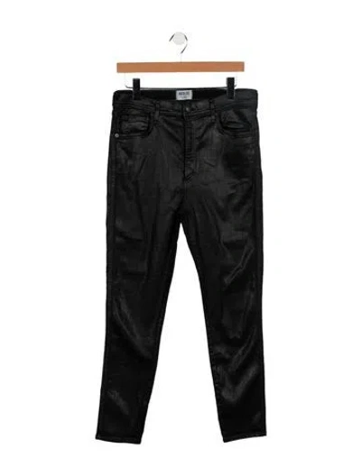 Pre-owned Agolde High-rise Skinny Leg Jeans In Blue