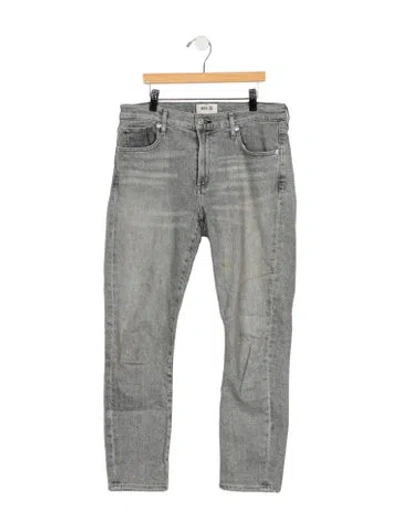 Pre-owned Agolde High-rise Skinny Leg Jeans In Grey