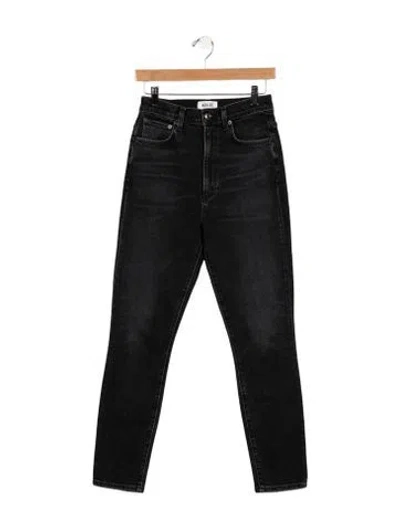 Pre-owned Agolde High-rise Skinny Leg Jeans In Multi
