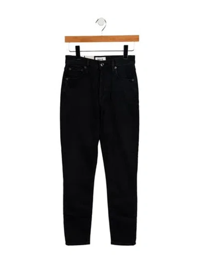 Pre-owned Agolde High-rise Skinny Leg Jeans W/ Tags In Black