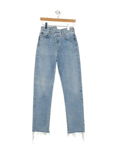 Pre-owned Agolde High-rise Straight Leg Jeans