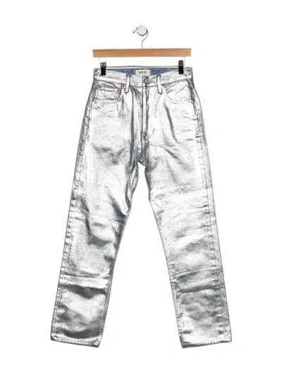 Pre-owned Agolde High-rise Straight Leg Jeans
