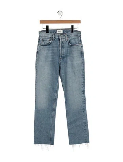 Pre-owned Agolde High-rise Straight Leg Jeans