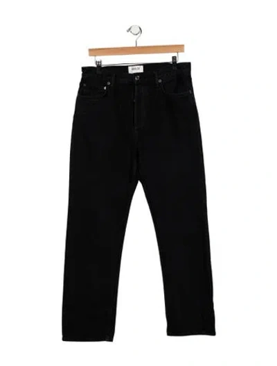 Pre-owned Agolde High-rise Straight Leg Jeans In Blue
