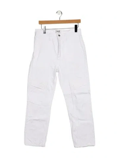 Pre-owned Agolde High-rise Straight Leg Jeans In Blue