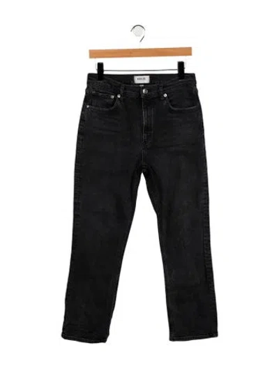 Pre-owned Agolde High-rise Straight Leg Jeans In Multi