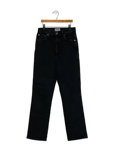 Pre-owned Agolde High-rise Straight Leg Jeans In Multi