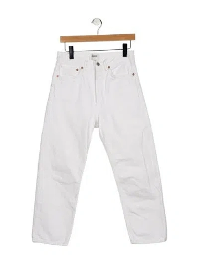 Pre-owned Agolde High-rise Straight Leg Jeans In Multi