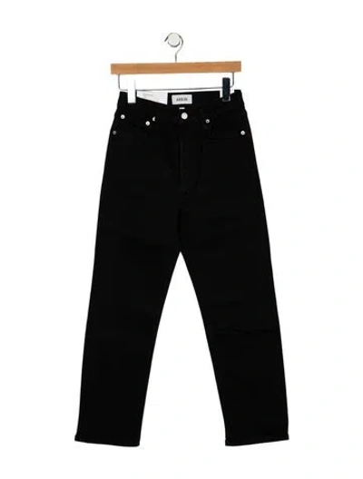 Pre-owned Agolde High-rise Straight Leg Jeans W/ Tags In Black