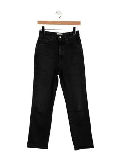 Pre-owned Agolde High-rise Straight Leg Jeans W/ Tags In Black