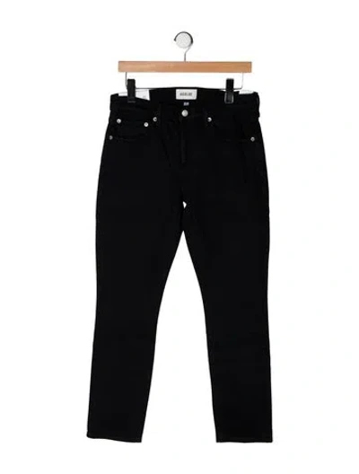 Pre-owned Agolde High-rise Straight Leg Jeans W/ Tags In Black