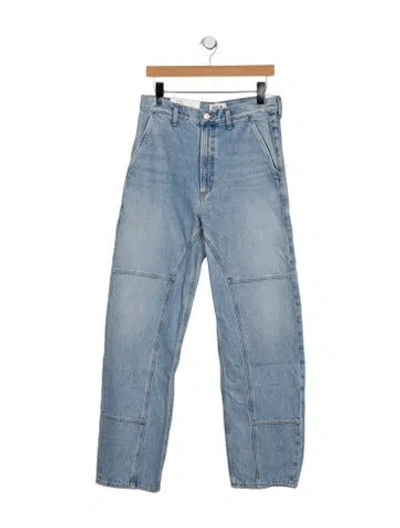 Pre-owned Agolde High-rise Straight Leg Jeans W/ Tags In Blue
