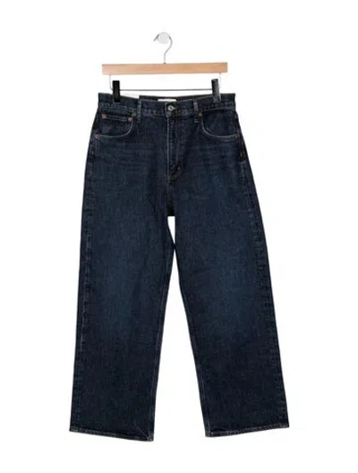 Pre-owned Agolde High-rise Straight Leg Jeans W/ Tags In Blue