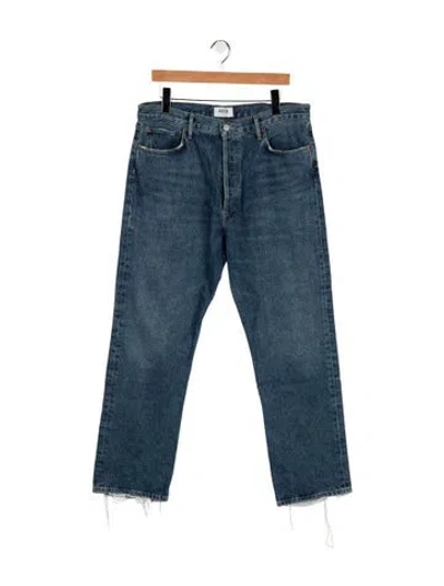 Pre-owned Agolde High-rise Straight Leg Jeans W/ Tags In Blue