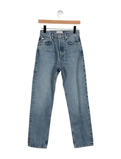 Pre-owned Agolde High-rise Straight Leg Jeans W/ Tags In Blue
