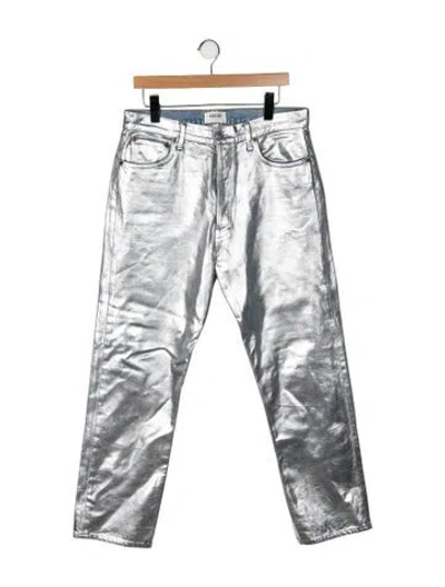 Pre-owned Agolde High-rise Wide Leg Jeans