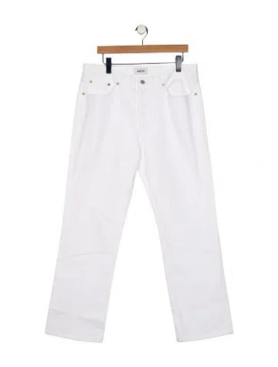 Pre-owned Agolde High-rise Wide Leg Jeans In Multi