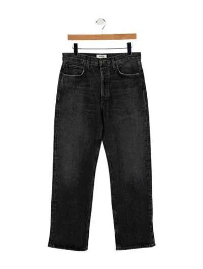 Pre-owned Agolde High-rise Wide Leg Jeans In Multi