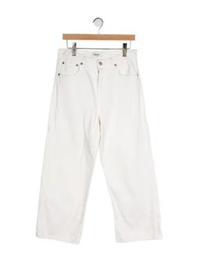 Pre-owned Agolde High-rise Wide Leg Jeans In Multi