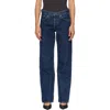 Agolde Kelly High-rise Straight Jeans In Pendulum (medium Ind