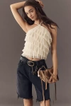 Agolde Indra Denim Bermuda Shorts