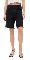 Agolde Indra Jean Shorts: Hip Slung Baggy Bounce In Bounce