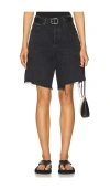 Agolde 90's Denim Shorts In Black