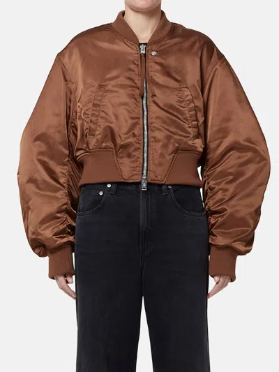 Agolde Jacket  Woman Color Black In Schwarz