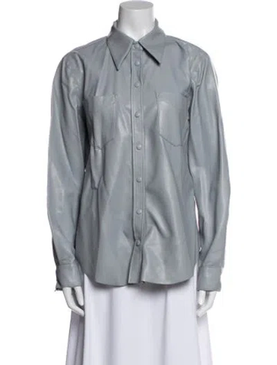 Pre-owned Agolde Jacket In Blue