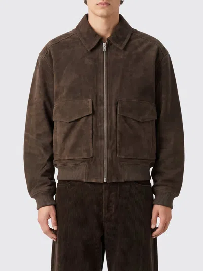Agolde Jacket Men Color Brown
