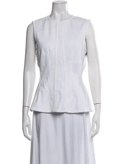 Pre-owned Agolde Jacket W/ Tags In White