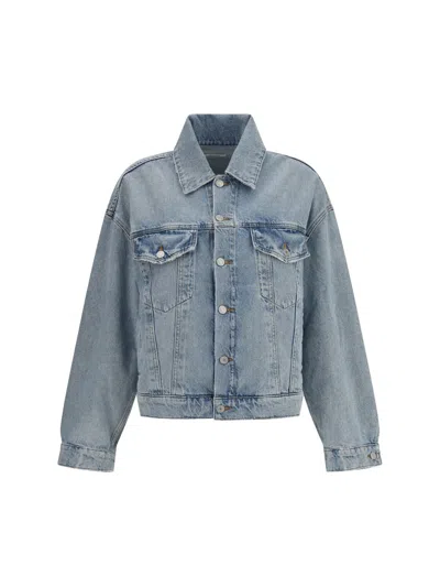 Agolde Dalton Denim Jacket In Blue