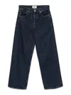 Agolde Pinch Waist High-rise Straight Jeans