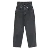 Agolde Echo Tapered Foldover Jeans In Zephyr