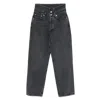 Agolde Echo Tapered Foldover Jeans In Zephyr